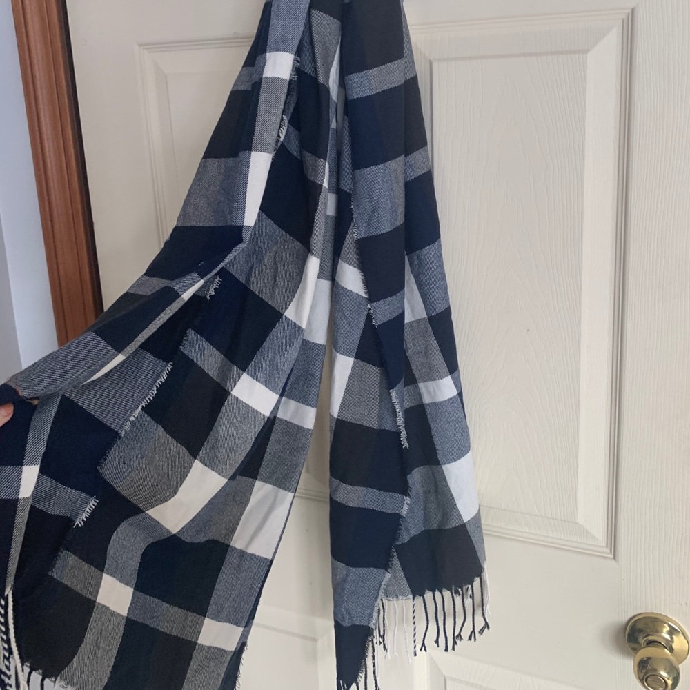 Buffalo plaid scarf